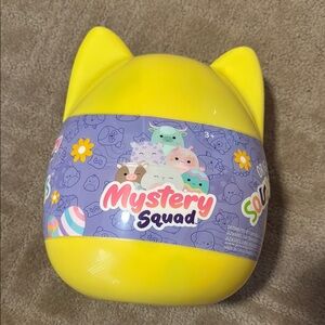 Mystery Squad Egg Squishmallow brand. 2024 Easter